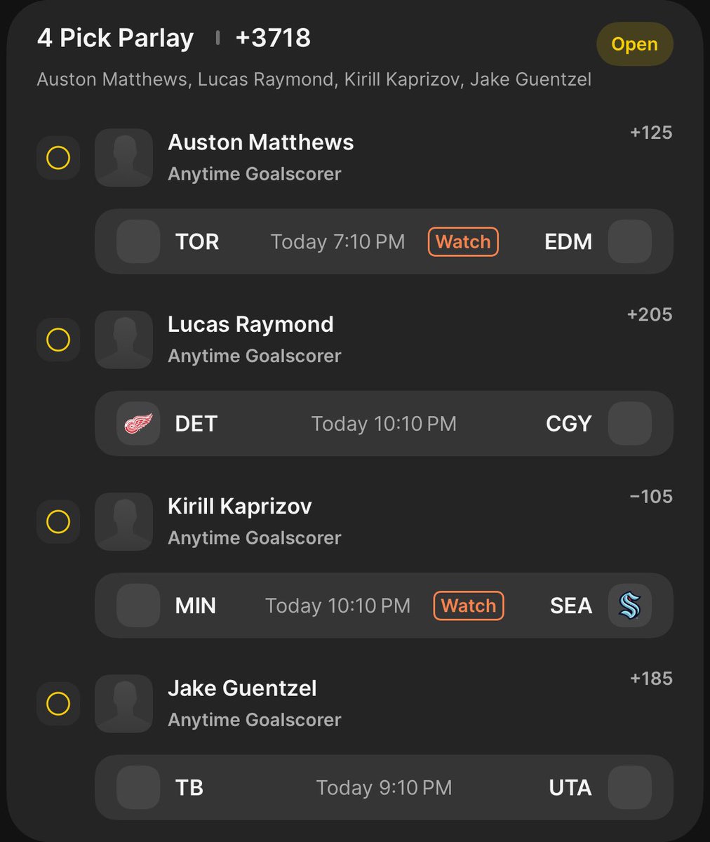 JakePropFinder's tweet photo. Shooters gonna shoot 🗣️ 🏒 🚨 

RRx2 😈 

Data via @PropFinderApp https://t.co/uMtTrCwCKM