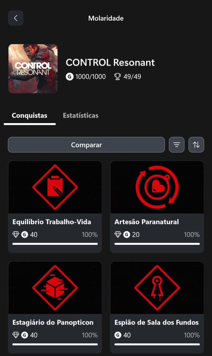 TheMolaridade's tweet photo. Obrigado @remedygames por mais um jogo excelente, completamente apaixonado por Control Resonant. Miletado! https://t.co/ayGaozdb2A