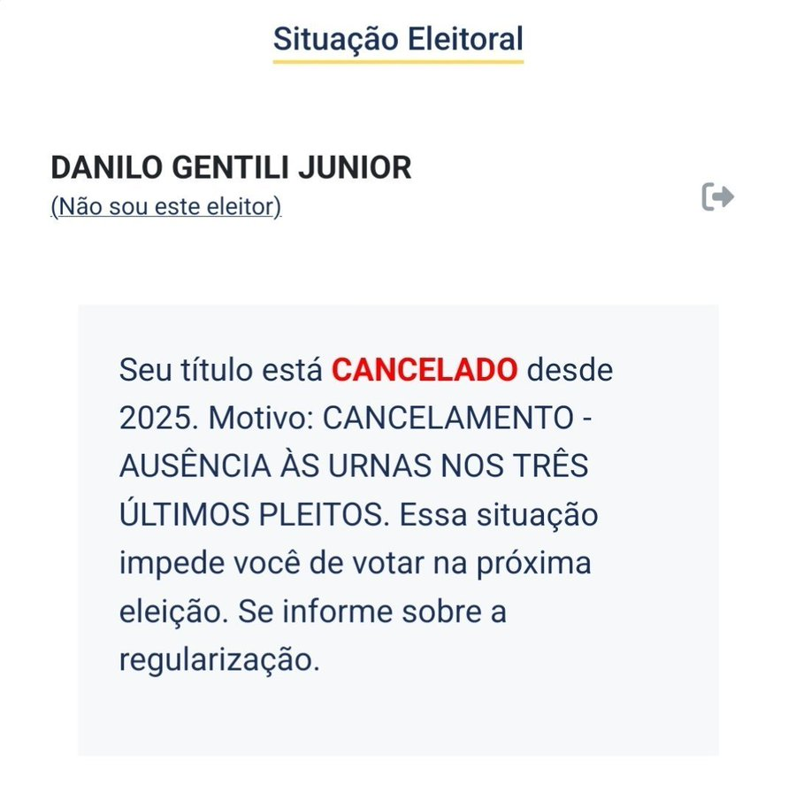 Serafim_zx's tweet photo. Tu não vai sair porque teu título tá cancelado, Danilo. https://t.co/iqS1hrPcsI
