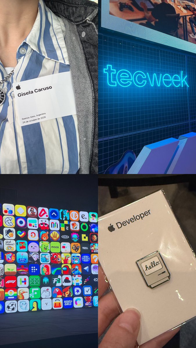 giselacaruso's tweet photo. @Apple Conference BA 🇦🇷🚀
#tecnoweek https://t.co/Igf25EhWnM