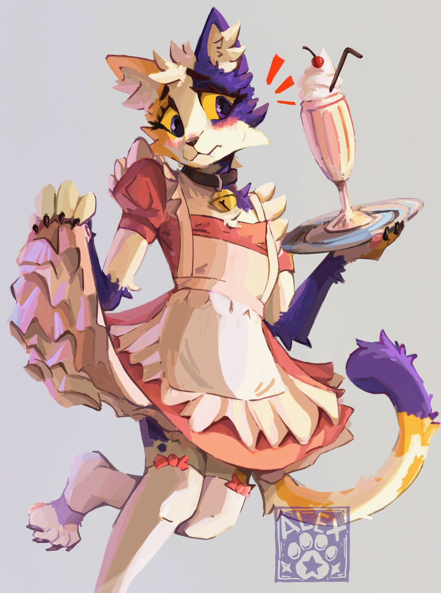 Alexcat_art's tweet photo. Yeep I'm back .w. and now i'm a femboy maid Yeeeiii

#furryart #furryartist #digitalart #femboyfurry https://t.co/3oi1qMT0f5