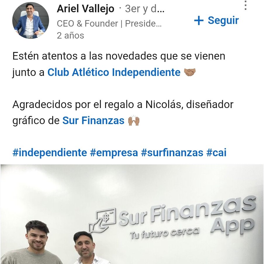 BenitezLucas7L's tweet photo. @marcelond10 Acá tenes a tu oficialismo haciendo negocios con vallejos. 
Sos un boludo abuelo https://t.co/H8DDonj3r9