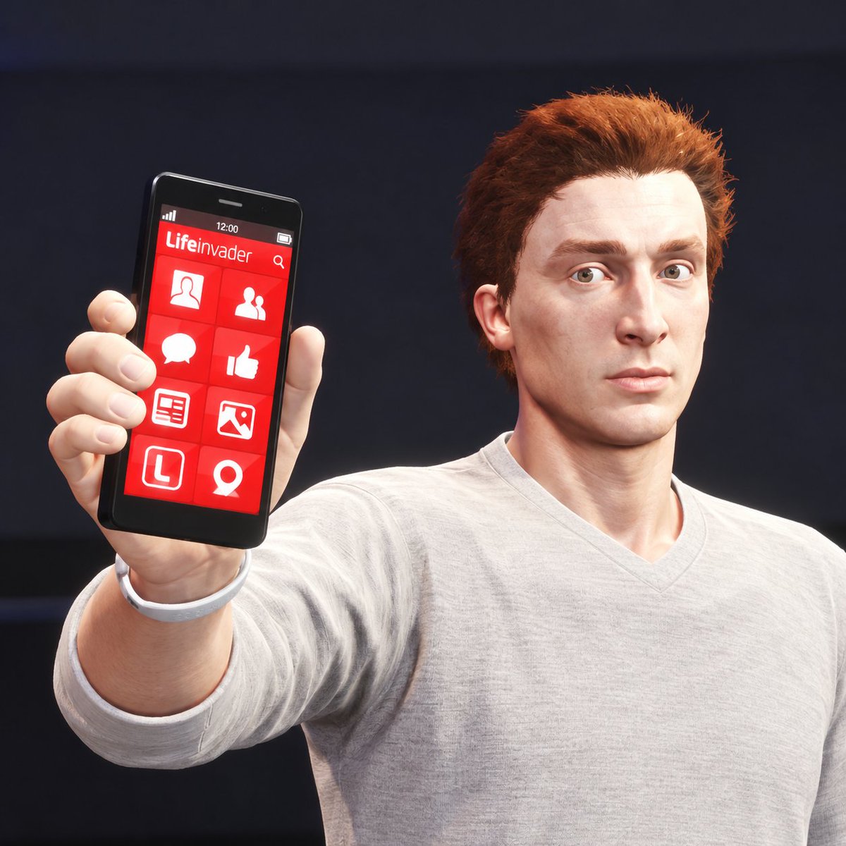 WolfyRecoleta's tweet photo. The character Jay Norris is a parody of Mark Zuckerberg and the founder of “Lifeinvader,” Rockstar’s version of Facebook.

Both Jay Norris and Lifeinvader are mentioned in the leaked GTA 6 dialogue.

https://t.co/gkcfQzJYMF https://t.co/ro0hJWbxyU