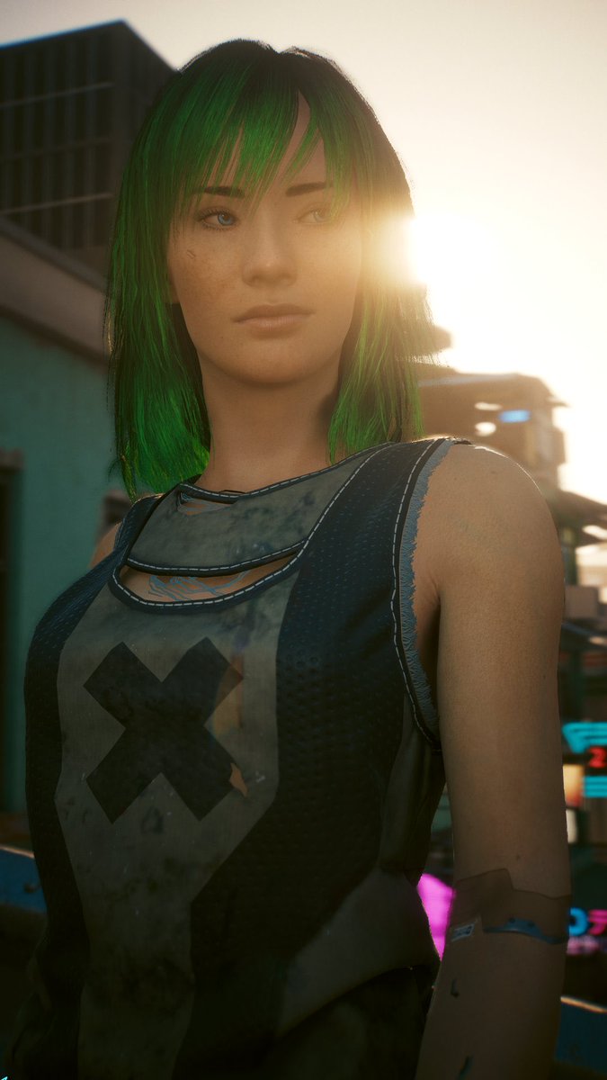 SNAKENATlON's tweet photo. // my Omi preset! Best I can do with the limitations I got with the game atm :) I wanted her to look like a normal person with some upgrades https://t.co/IpkDRraKxF