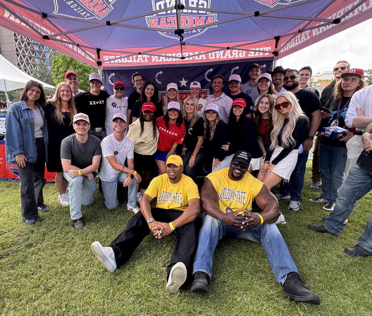 MrsErikaKirk's tweet photo. Spent the morning with our amazing ASU students and Arizona’s next governor @andybiggs4az!

Our incredibly hardworking team shows up even on the weekends to continue building, to get their communities involved, and ultimately, to win.

This is your reminder to VOTE! 🇺🇸 https://t.co/AxRgHf0yAh