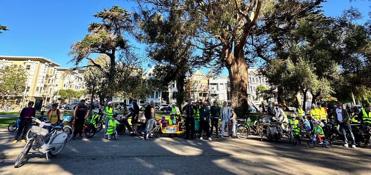 bilalmahmood's tweet photo. This morning we hosted the 5th Annual Firefighter Family Ride!

The event brings families and first responders together from Panhandle to Golden Gate Park, teaching kids safe active transportation skills in urban environments.

Thank you to @SFFDPIO @RecParkSF @SFSafeRoutes and @sfbike for organizing!