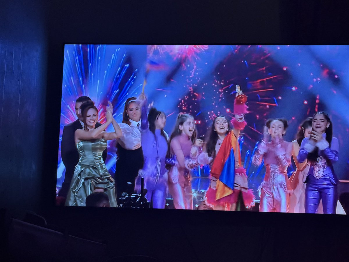 2001joe_mendy's tweet photo. Consider the competition well & truly SPOOKED. Armenia have conquered the festa. Naré is the Junior Eurovision 2026 GRAND CHAMPION!!! It's the 3rd time that they have won this competition. #JESC2026 #Champion #TheWinner https://t.co/XAl3tCt1VI