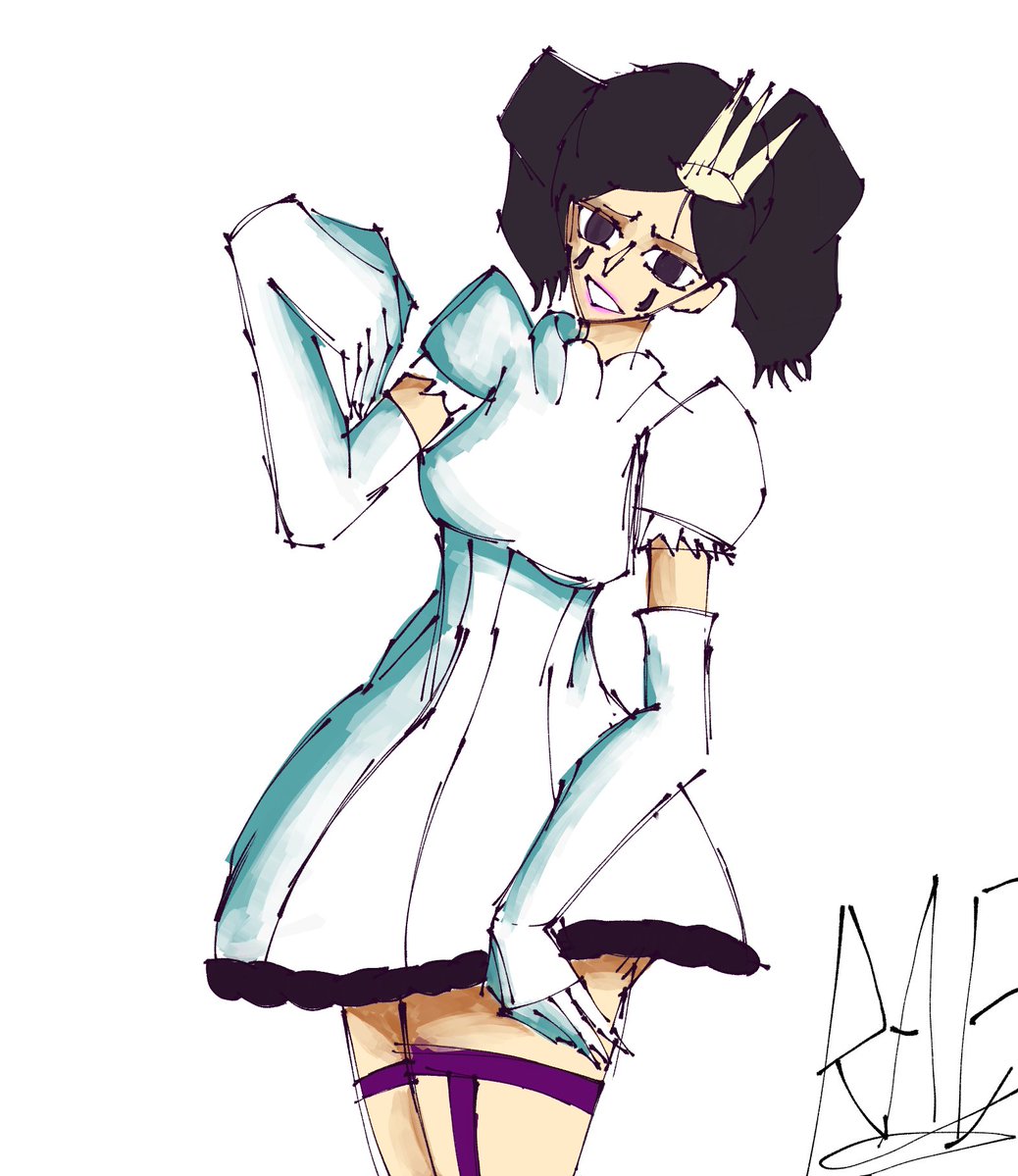 GolondrinaRae's tweet photo. The goat beautiful Cirucci sketch i digitalised
#BLEACH #BLEACHfunart #art https://t.co/u6FkrGDBTr