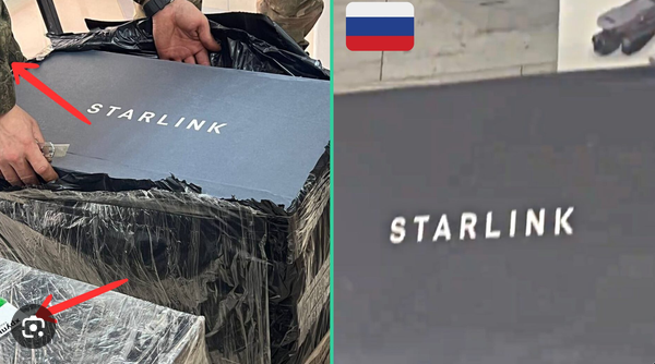 TKouilou's tweet photo. Pour remettre les pendules à l'heure...

Les soldats russes se branchent sur Starlink en Ukraine. Elon Musk jure que SpaceX n'a jamais vendu un seul terminal à la Russie 

Février 2024 : le renseignement militaire ukrainien (GUR) intercepte des conversations radio des envahisseurs. Des terminaux Starlink sont installés dans des unités de la 83ᵉ brigade d'assaut aérien russe. 
Dans un échange publié par Kyiv, un soldat lâche : "Starlink fonctionne".

Musk réagit aussitôt sur X : les affirmations d'une vente à la Russie sont « totalement fausses ». 
SpaceX précise que son service n'est « pas actif en Russie » et que les magasins russes qui le prétendent "escroquent leurs clients".

Sauf que personne n'accuse SpaceX de vendre directement à Moscou. Les kits passent par des circuits parallèles et des pays tiers - Dubaï est cité, avec des comptes autorisés. 
Une source militaire ukrainienne le dit au média Defense One : « Les Starlink sont achetés via des tierces parties. Je suis étonné qu'ils ne l'aient pas fait plus tôt. »

Preuves sur les réseaux : la bénévole moscovite « Katia Valia » filme fièrement ses stocks de terminaux Starlink collectés pour l'armée russe. D'autres images montrent des soldats déballant les kits, étiquette « fragile » sur le carton.

Starlink, c'est un réseau fermé : SpaceX est maître de sa constellation de satellites. Un terminal ne capte rien tant que la société n'a pas activé l'abonnement lié à ce terminal. 
Sans SpaceX, pas de connexion, point.

SpaceX n'a peut-être pas vendu Starlink à l'armée russe, mais les Russes l'utilisent quand même ....et Musk a pris tout son temps pour prendre des mesures pour bloquer ces terminaux. 

Le Kremlin dément toute utilisation de Starlink. Avec tout le crédit qu'on peut accorder à la parole du pouvoir russe 🙃

Article qui date de février 2024
https://t.co/iFsfhDcn7P