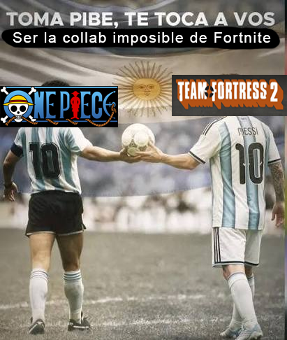 StrokeDarks's tweet photo. One Piece en Fortnite antes que TF2 https://t.co/onoIGcoQdo