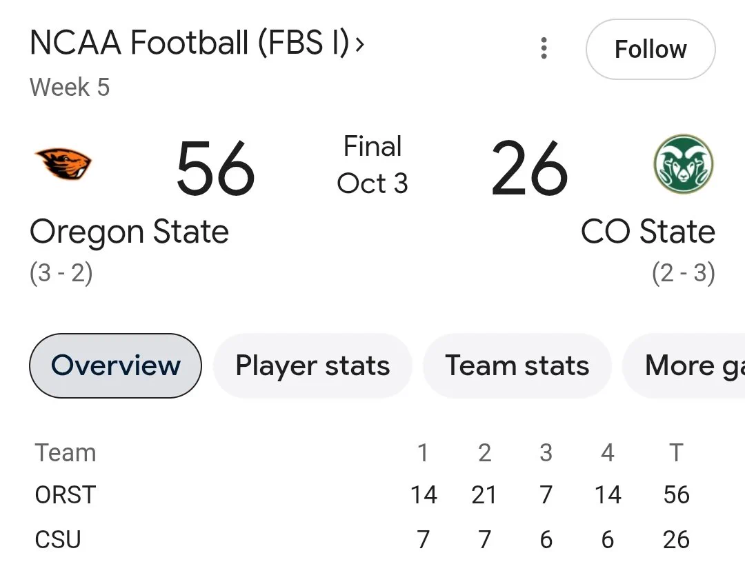 Oregon St 🏈 on X: 