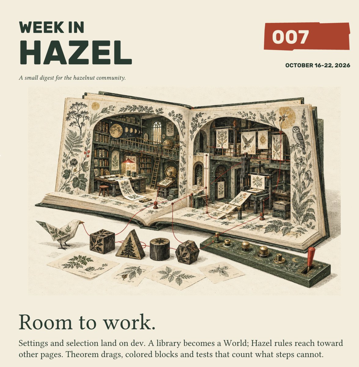 disconcision's tweet photo. although the prose continues to leave something to be desired, our automated weekly internal feature branch catchup zine remains a visual delight. this is by astra https://t.co/ZBh3xRXNUm