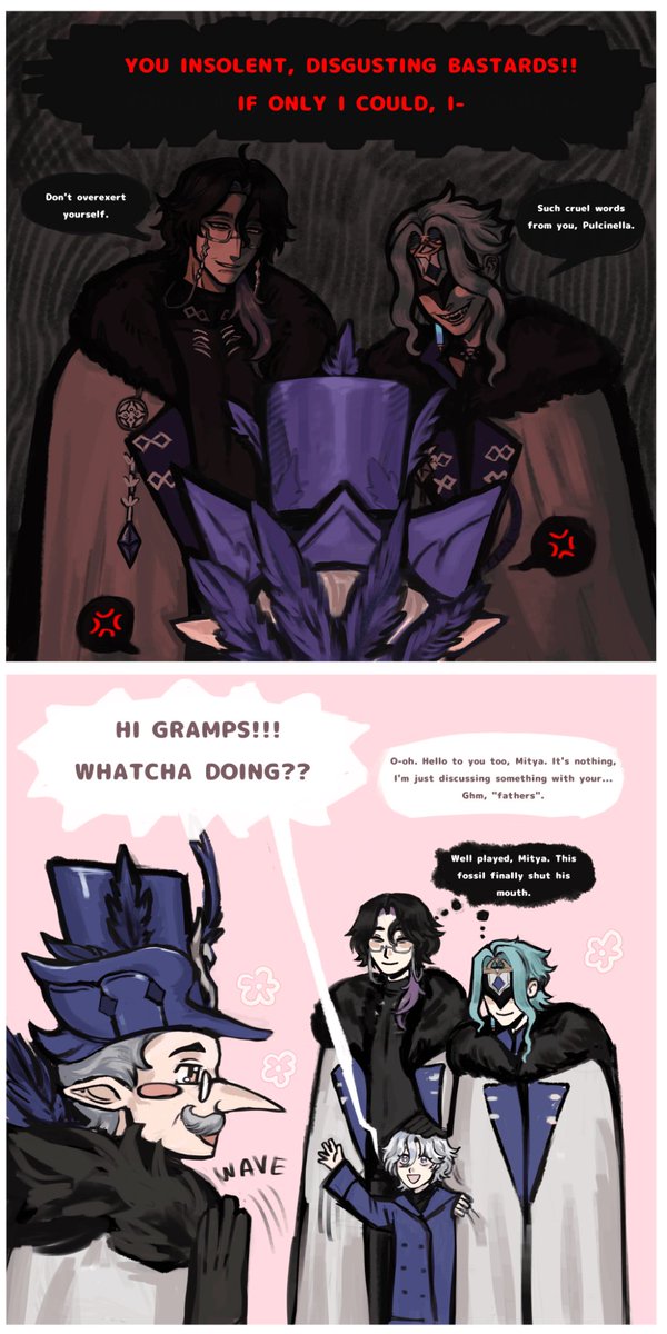 olmeme158656's tweet photo. #dottolone

AU Mitya as dottolone's child
The second biggest hater of these two fell victim to their magnificent creation https://t.co/tfUfuWpfGx