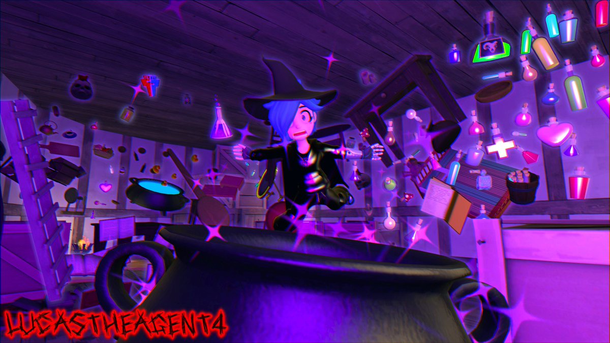 Cutie23Toadette's tweet photo. The Witch's Biggest Regret

Based/Inspired from @LStare110  Witch's Workshop

#SMG4 #smg4fanart #smg4tari #tari #gmod https://t.co/XfKPWr61JW