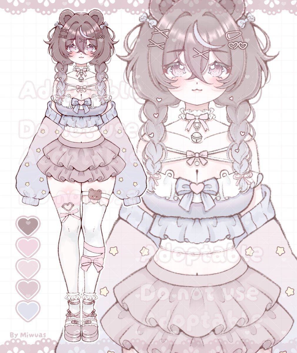 miwuas's tweet photo. ────୨ৎ────
Bear adopt 🐻
$110 on vgen https://t.co/EPmX5CepIA
