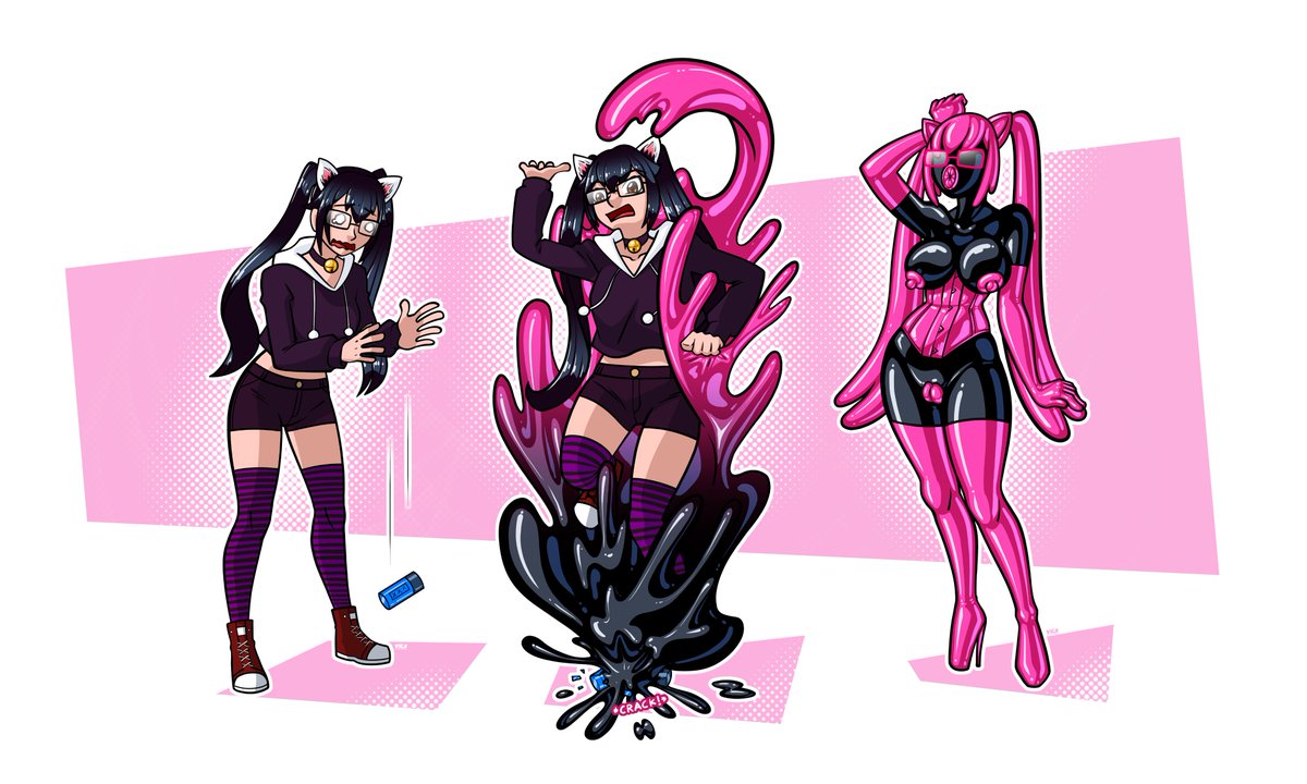 StroSab's tweet photo. Talia RubberDoll #rubberdoll #original_character #commissionart #sequence https://t.co/VF36HjaLOa
