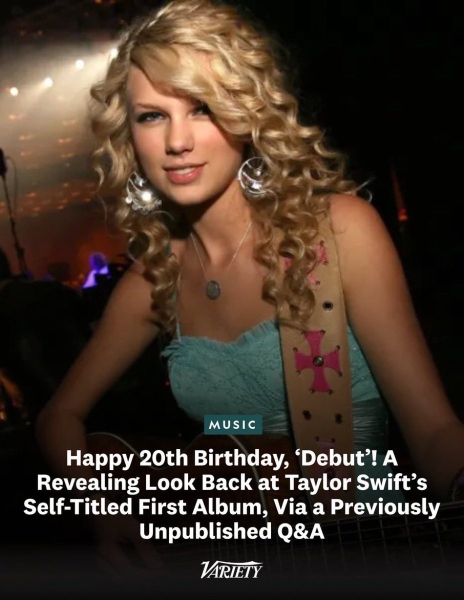 swifferupdates's tweet photo. 💬| In a newly published interview with Variety from January 2008, an 18-year-old Taylor Swift spoke about taking control of her own career and future, and here are some stand-out quotes:

“At the end of the day, I want to be here for the next 20 years.”🥹

“If I want to be in charge of my own future, I have to be in charge of my career.” 💪🏼

“I know nothing compared to what I’m gonna know a year from now.” 

“We haven’t tapped into half the people we’re gonna tap into.” 

“I think you can be grateful for every single thing that happens.” 🫶🏻

“If those people are willing to stand that long, I am too.” This was about fans waiting through her four-and-a-half-hour autograph sessions. 

“But I’m gonna continue to do it as long as I can.” Also about meeting fans after shows. 

“When I find someone who fascinates me as much as my career, I’m gonna go for it.” 🥰

“Songwriting is the ultimate form of being able to make anything that happens to you in your life productive.” ✍🏼

“I don’t look at it as crossover as much as I look at it as spillover.” On her music beginning to reach pop radio. 🙂‍↕️

Nearly 20 years later, she has become one of the defining artists of her generation!