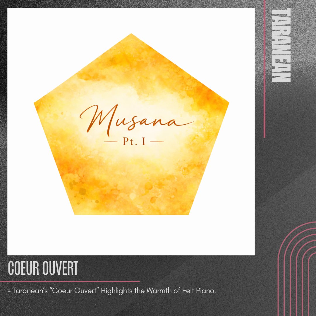 ProjectTimbre's tweet photo. Coeur Ouvert by Taranean.

Taranean’s “Coeur Ouvert” Highlights the Warmth of Felt Piano.

#instrumentalmusic #CLASSICAL #CINEMATIC https://t.co/dyfdgNgItQ
