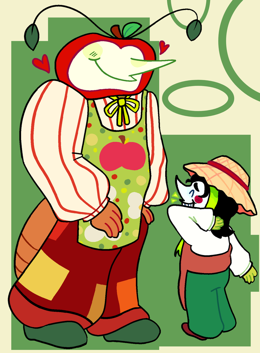 maximumatrophy's tweet photo. fanart of @GalaSauce 's plant spamtenna au ^0^ ouuu theyre so cute https://t.co/wFfcmFiDOk