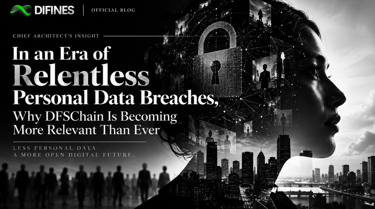 DFS_Chain's tweet photo. Cybersecurity keeps advancing. Yet data breaches continue.

https://t.co/69AaLyYpAP

DFSChain Chief Architect Yoshihiro Sato raises a fundamental question:

Why do companies collect so much personal information in the first place?

Stronger security alone isn't enough. Reducing unnecessary data collection matters too.

DFSChain aims to make 1,000 applications accessible through one shared MetaFace account—reducing repeated registrations, complexity, and costs.

The future of internet security isn't just about protecting more data.

It's also about needing less of it.