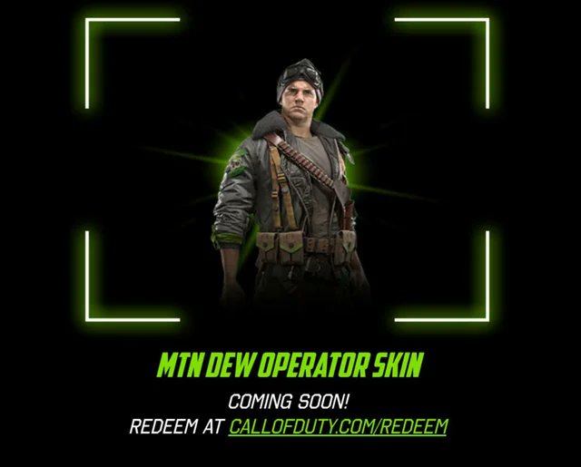SpecimenXAlien's tweet photo. There used to be much better promotional rewards for Call of Duty ๐
@MountainDew @littlecaesars @MonsterGaming
#Promotial #stuff #rewards #Rewards #PCGamer https://t.co/fzpnovwvPT