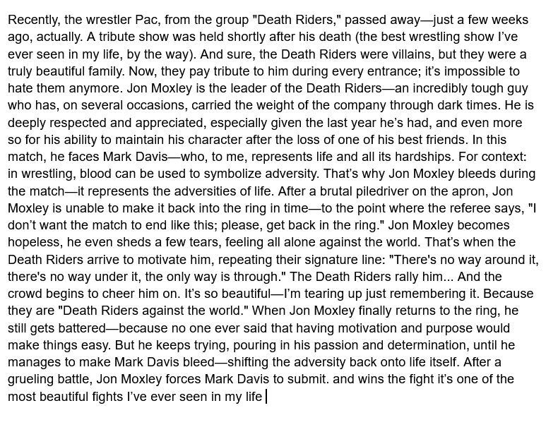 mox_mcr's tweet photo. Tied with my favorite match, I have so much to say about this. I explained this match to my friend so you all can see it here for yourselves https://t.co/wIIYNfufKC