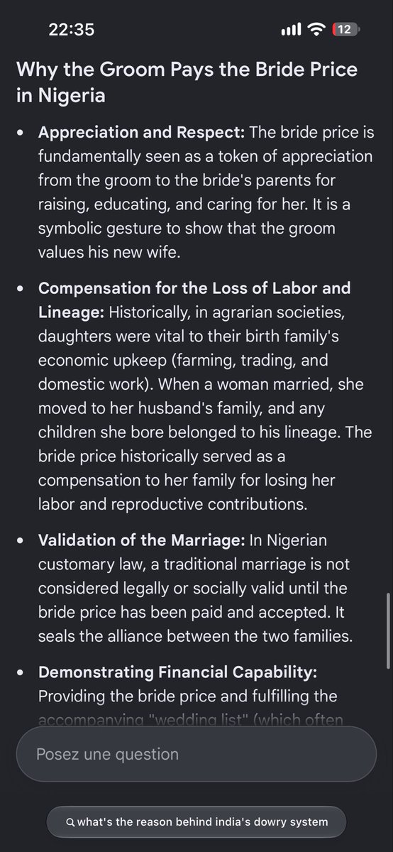 spectralectrix's tweet photo. @UJEE5050 @official_Gegeh The same google search buttresses my point. No woman one is dragging submission and leadership with their husband in Africa. I feel the insecurity in a lot of men of late is causing problems and women are fighting back because it's evil to describe God's creation as a commodity. https://t.co/t1E2vHPOlG