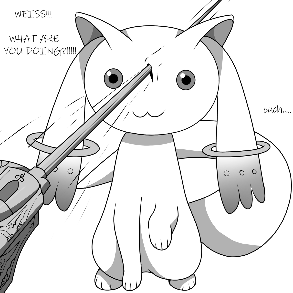 NeoRHindegarth's tweet photo. #rwby #MadokaMagica https://t.co/ZjwmljERUv