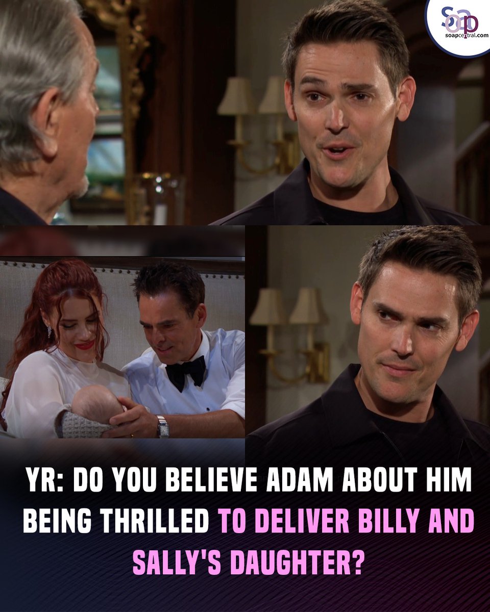 soapcentral's tweet photo. Thoughts?
#YR #TheYoungAndTheRestless #soapopera https://t.co/fzCB6KzY9i