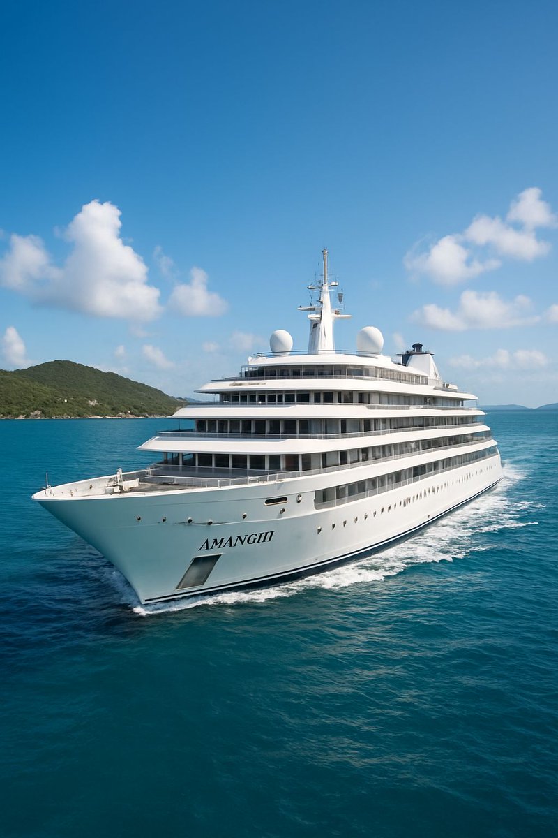 SpaceWayTokens's tweet photo. Embark on a voyage where luxury meets legacy with Aman’s "Amangati" cruise. Experience the exclusivity akin to Space Crystals' offerings. Discover a world of unparalleled elegance. 🌌
https://t.co/Cxu2DvHRci
#SpaceCrystals #LuxuryTravel https://t.co/GDtMf85UJs