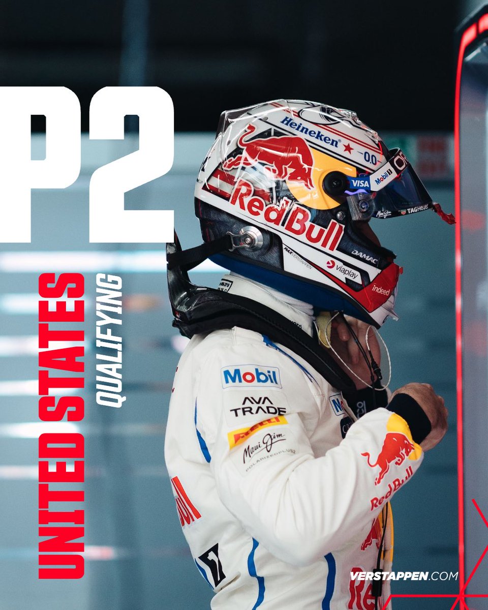 VerstappenCOM's tweet photo. Qualifying concludes with Max in P2 down at COTA 💪

#USGP https://t.co/wWacWJtKws