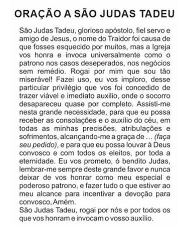 flortropicalys's tweet photo. LULA VAI VIRAR!

São Judas Tadeu Padroeiro das causas impossíveis https://t.co/KA7P6mc4s2