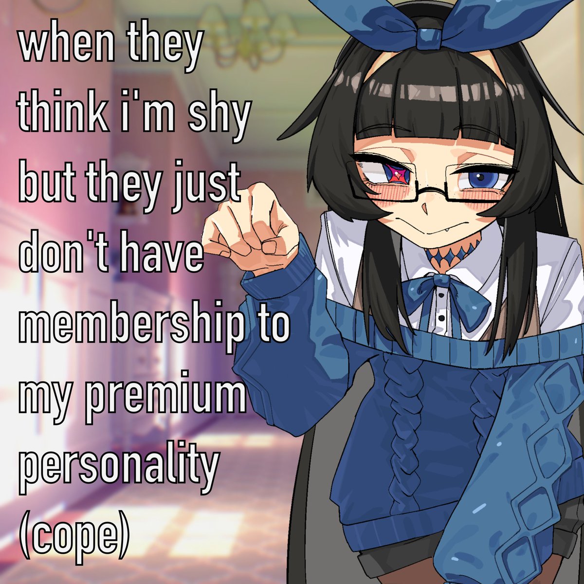 PiperPermit's tweet photo. gatekeeping my personality from the unworthy https://t.co/5UmRHA8uZU