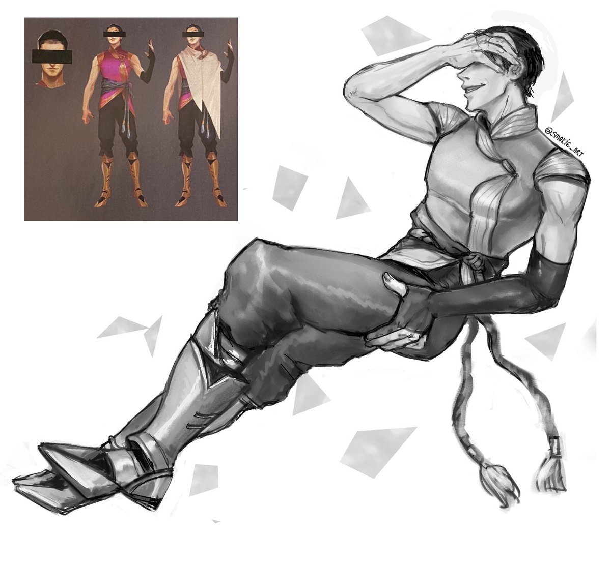 smokie_art's tweet photo. Oii gente, me chamo Cínthia mas podem me chamar de "Smokie", trabalho unicamente com desenhos e já participei de algumas mesinhas de artistas aqui de SP. Me especializei em arte digital e almejo fazer quadrinhos também! 🥲 

Meu "@" em outras plataformas é: @smokie_art https://t.co/Hjl8WW0AH9