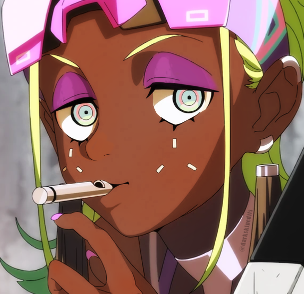 darkskinedits's tweet photo. Yupi from Cyberpunk Edgerunners with Dark Skin https://t.co/KR7Sj13CVw