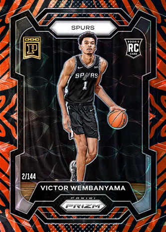 paninitracker's tweet photo. 🏀 Victor Wembanyama #2/144 SOLD for $650.00 (0.28 ETH)

2023-24 Panini NFT Prizm Basketball · Base Prizms Choice Tiger Stripe

Buyer: Dime 👤 https://t.co/J7w1Jc4Vw8

See more #VictorWembanyama for sale 👉 https://t.co/VXj919AbZb

#whodoyoucollect #nft #PaniniNFT #PaniniBlockchain
