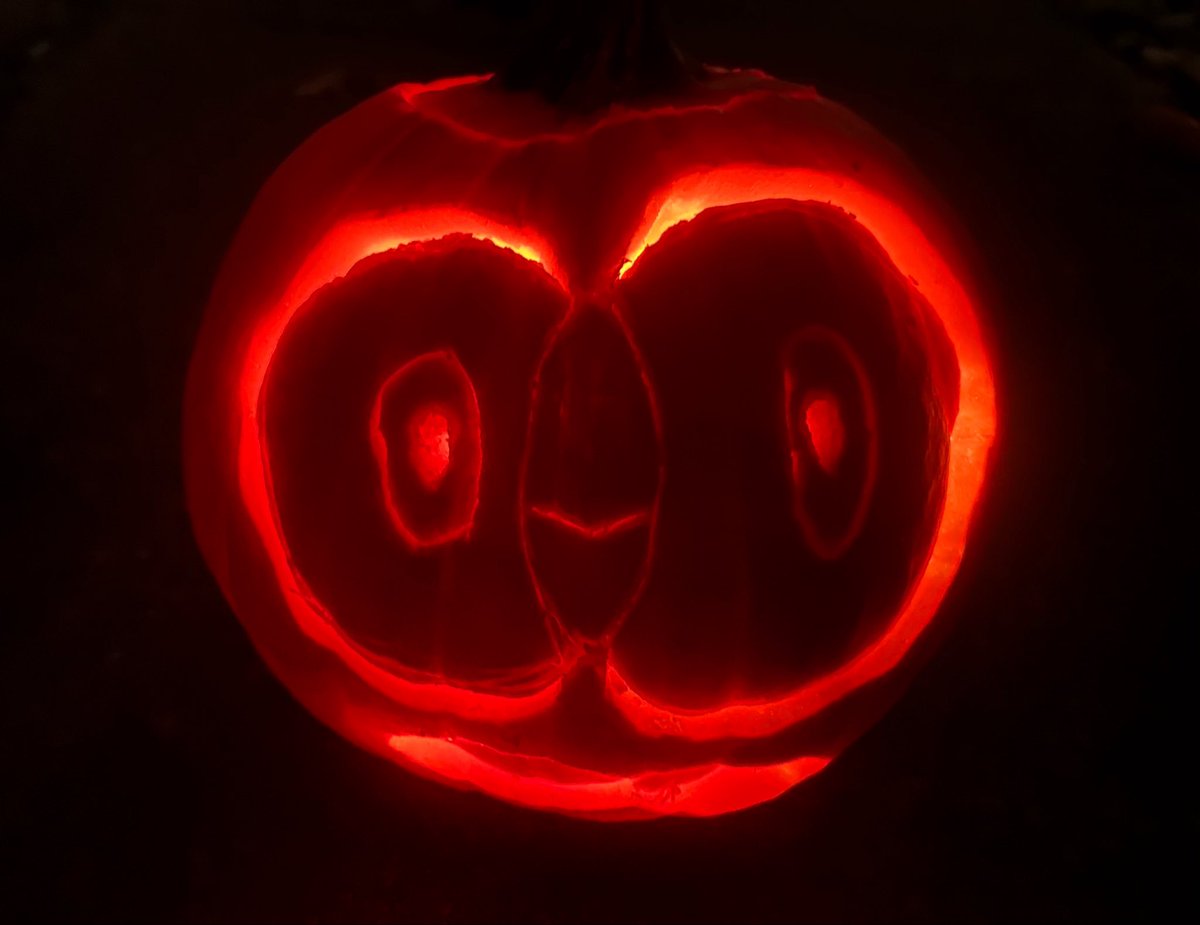 jellotrooper's tweet photo. he's so lopsided i feel bad im a bad pumpkin carver https://t.co/ajAKb6CoOZ