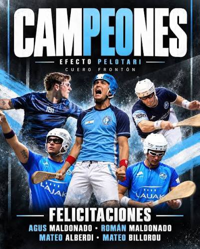 iPatxi's tweet photo. Roman eta Agustin #Maldonado anaiak Munduko pala txapeldunak.

GORA LARRABETZU! ✳️
GORA ARGENTINA! 🇦🇷 https://t.co/exyUqgOzZo