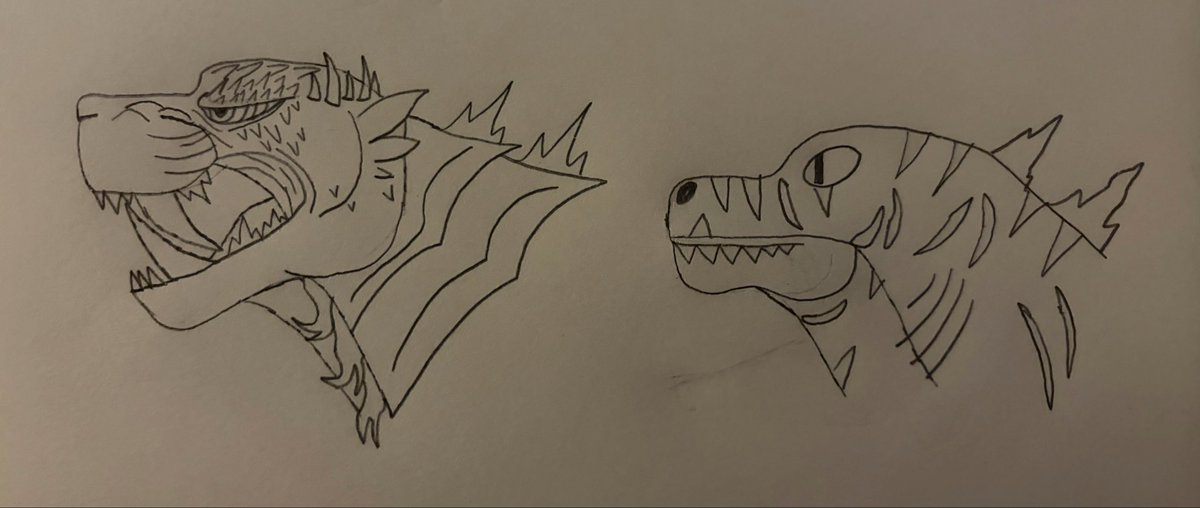 ZillaVader's tweet photo. #fangtober26 Day 24
Oceano (@vvkaiju 

Anxizilla (@MSquire1 https://t.co/lqtNvNmivE