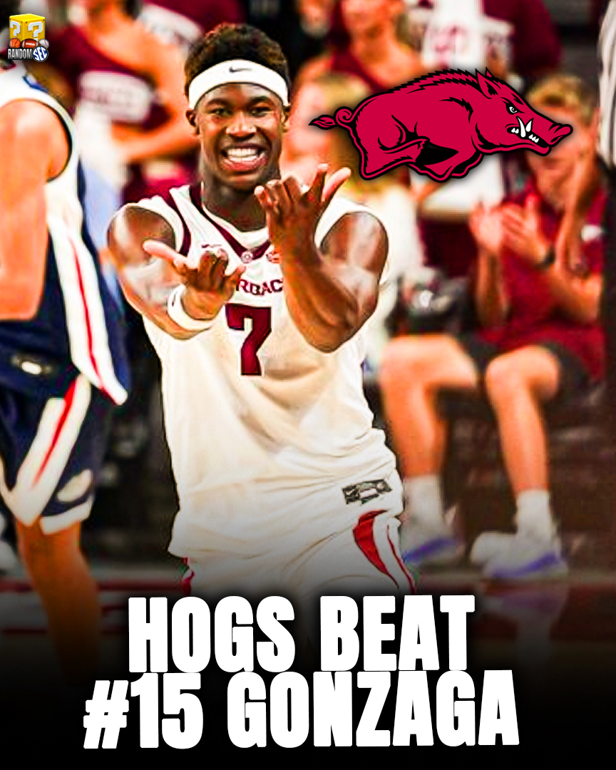 therandomsec's tweet photo. It's just an exhibition BUT there is a lot of really good flashes in this Arkansas team, my takeaways:
- Davion Thompson is LEGIT (only 17 btw)
- Cooper Bowser is better than expected
- Billy Richmond's 3 point game has gotten better, needs to continue to be the leader
- JJ Andrews rivals Billy Richmond for tanacity
- Arkansas' defense is RUTHLESS