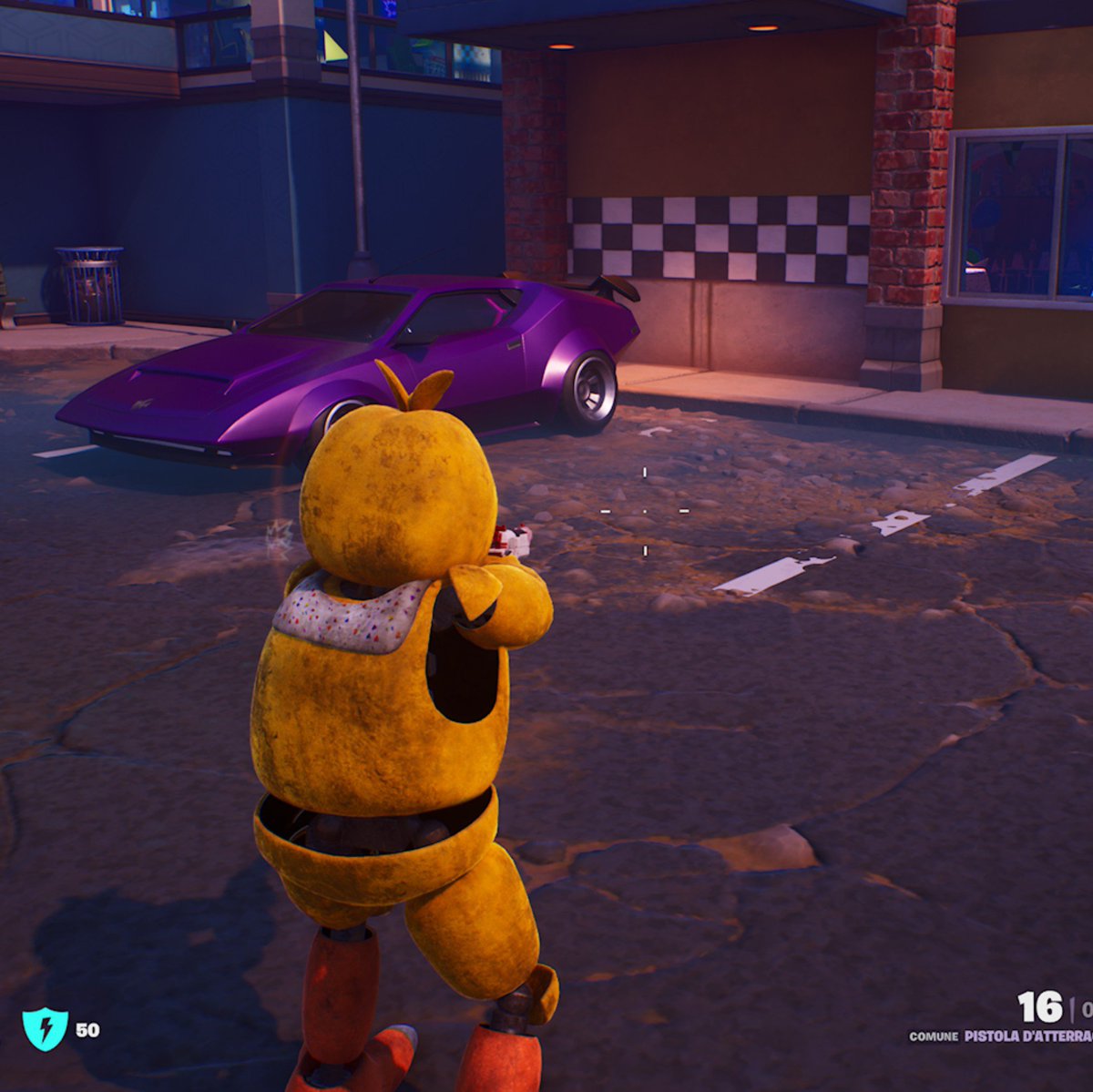 ExplosiveTG's tweet photo. guys I've found this purple car parked outside the pizzeria should I take it? https://t.co/3WJEdUzq0j