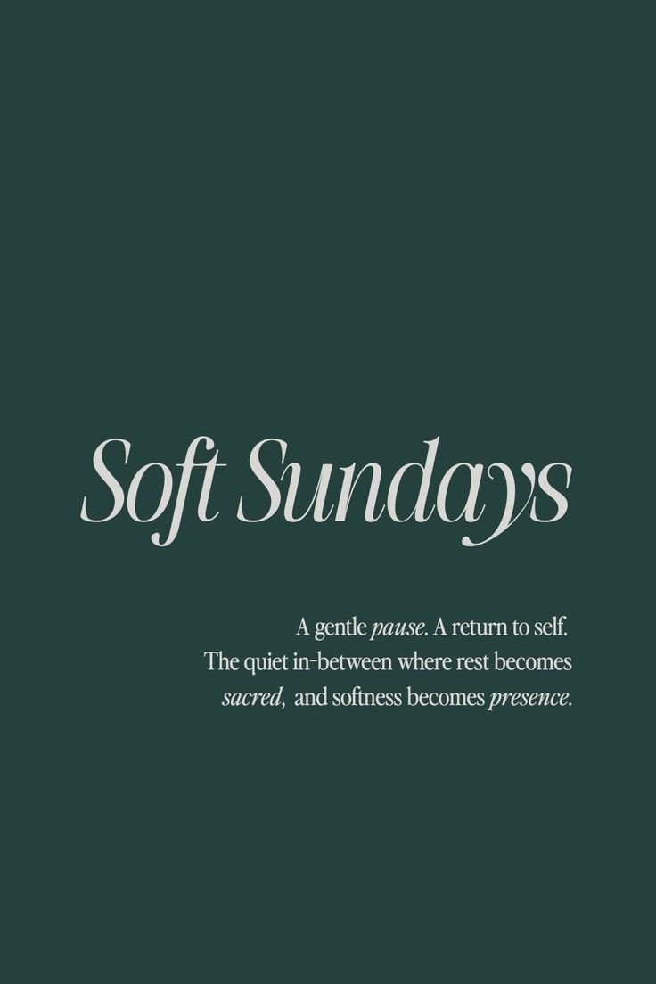 GhelaiTreasure's tweet photo. Happy Sunday! Deserve nating lahat ang isang gentle pause pagkatapos ng nakakapagod na linggo ng adulting. 'A return to self.'—ito talaga ang perfect description ng soft Sunday. No pressures, no overthinking, at walang minamadaling asikaso. Piliin mo namang ibalik ang energy sa sarili mo ngayon sa pamamagitan ng katahimikan at pahinga. ✨🌿