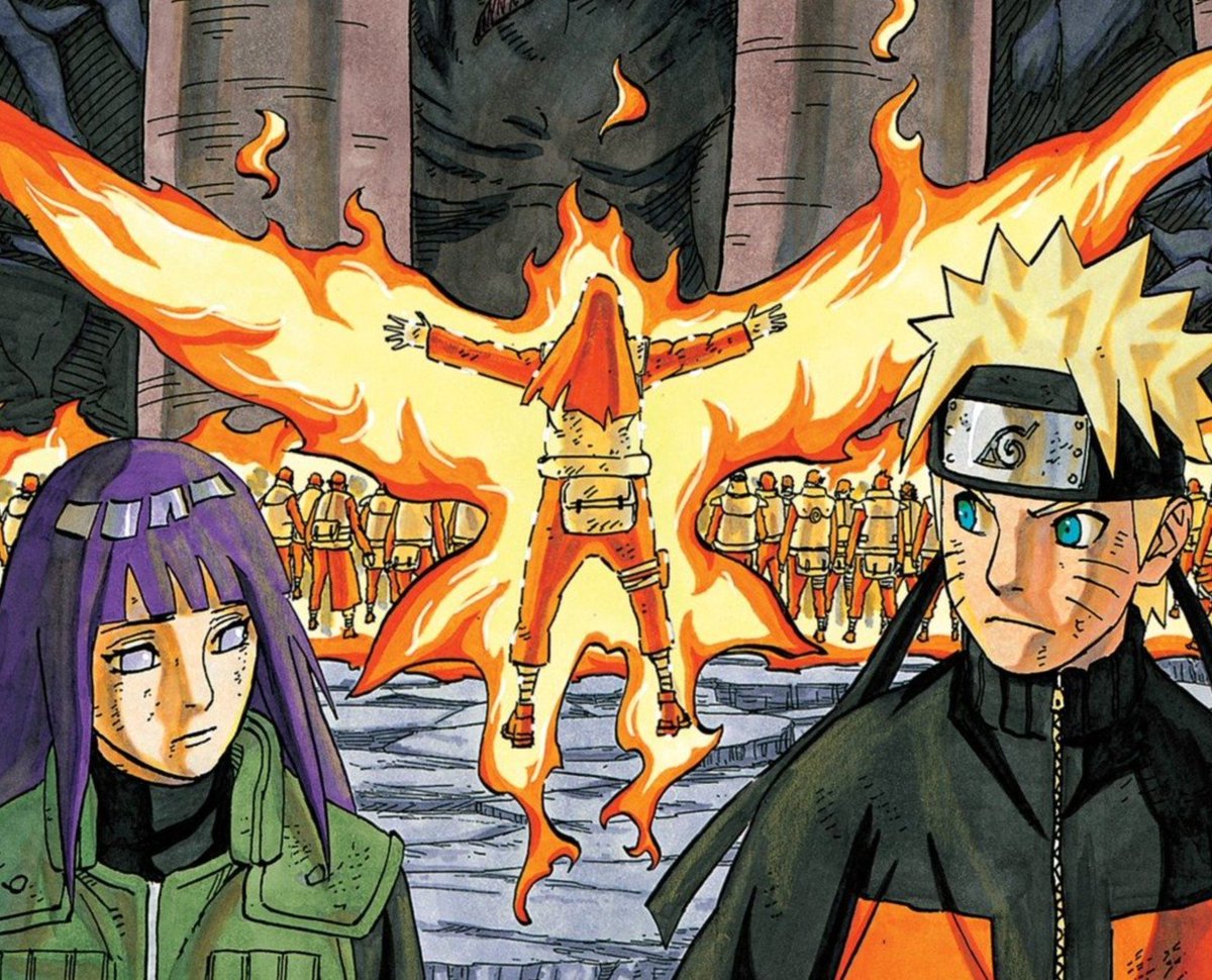 brimnonio20230's tweet photo. @Del_Uzumaki No puedo no reírme del neji muerto con la pose estúpida mientras Hinata y Naruto se alejan jhakahajah https://t.co/4SOHQuRla0
