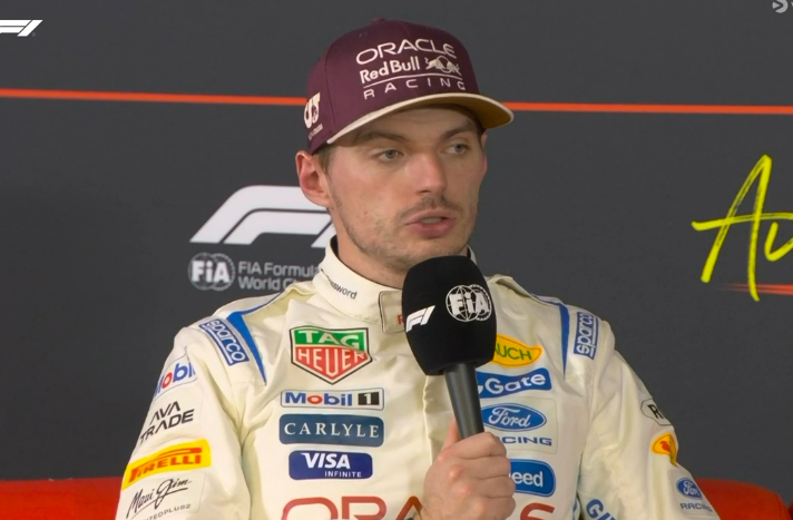 SCUDERIAFEMBOY's tweet photo. max: ''if it's, let's say, not a great feeling in qualifying and then that's a P2 i'll take it but there's no need to then smile or be super happy about it.'' https://t.co/jHP0cA05LG