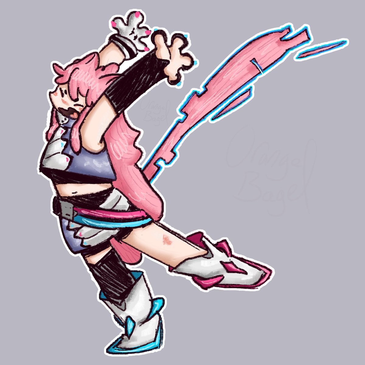 OrangeBagel_'s tweet photo. Biiiiig Stretch
#OmegaStrikers #オメスト https://t.co/KTUwmt9aD8