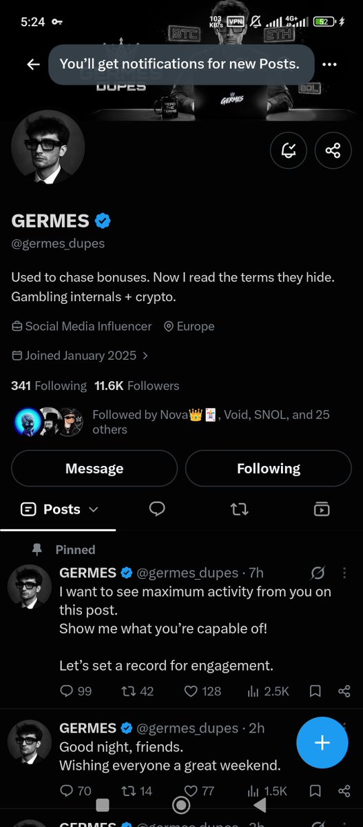 itsthatrinn's tweet photo. @psychononumber @germes_dupes 6UTiMPtyW7vxtoXBGP64DxAeM5GHFwvUtW9EpimvGNK8 https://t.co/N8PONyQxur