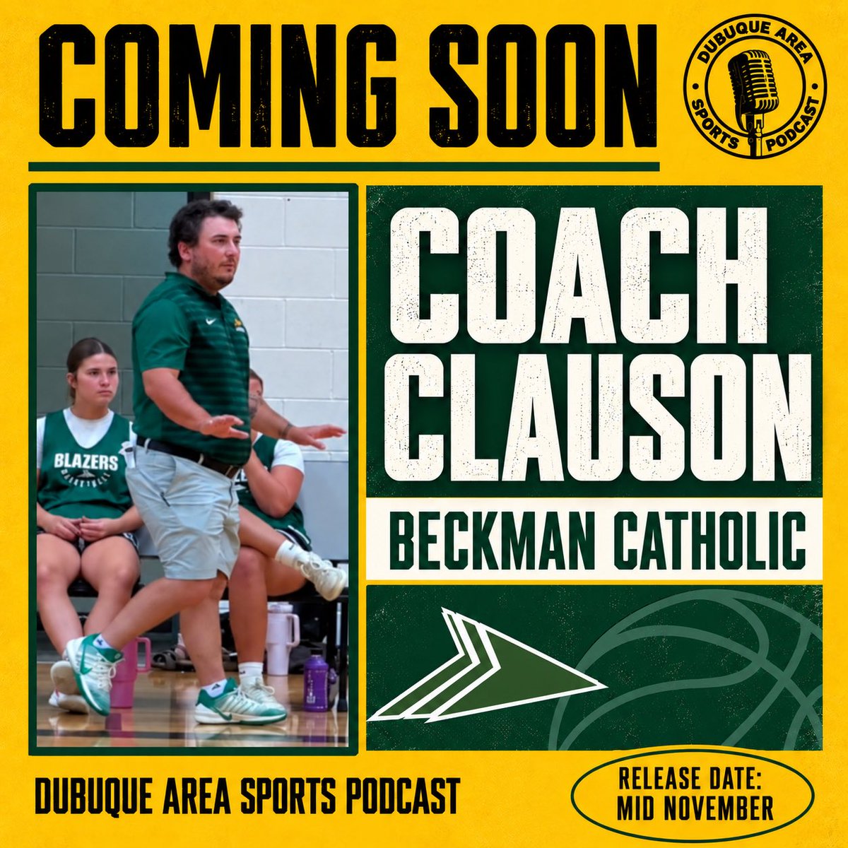 CoachManeman's tweet photo. 🏀🔥 COMING SOON: A NEW ERA OF TRAILBLAZERS BASKETBALL! 🎙️

First-year Beckman Catholic Girls Basketball Head Coach Payton Clauson joins the Dubuque Area Sports Podcast to talk about his journey into coaching, returning talent, and his vision for the Trailblazers! 🟢⚪

📅 Official Release: Mid-November

🚨 WHY WAIT? STAY AHEAD OF THE GAME! 🚨

🏀 Get the full-court advantage and listen to this episode BEFORE it officially drops!

🎧 For just $2.99/month, you can unlock early access to episodes of the Dubuque Area Sports Podcast!

✅ Listen before everyone else!

✅ Only $2.99 per month!

✅ Cancel anytime!

👇 Click below to subscribe and get in the game early!

https://t.co/K0AnYeNn6S

🎙️ Dubuque Area Sports Podcast — The only local media that gives the coaches and players a voice!