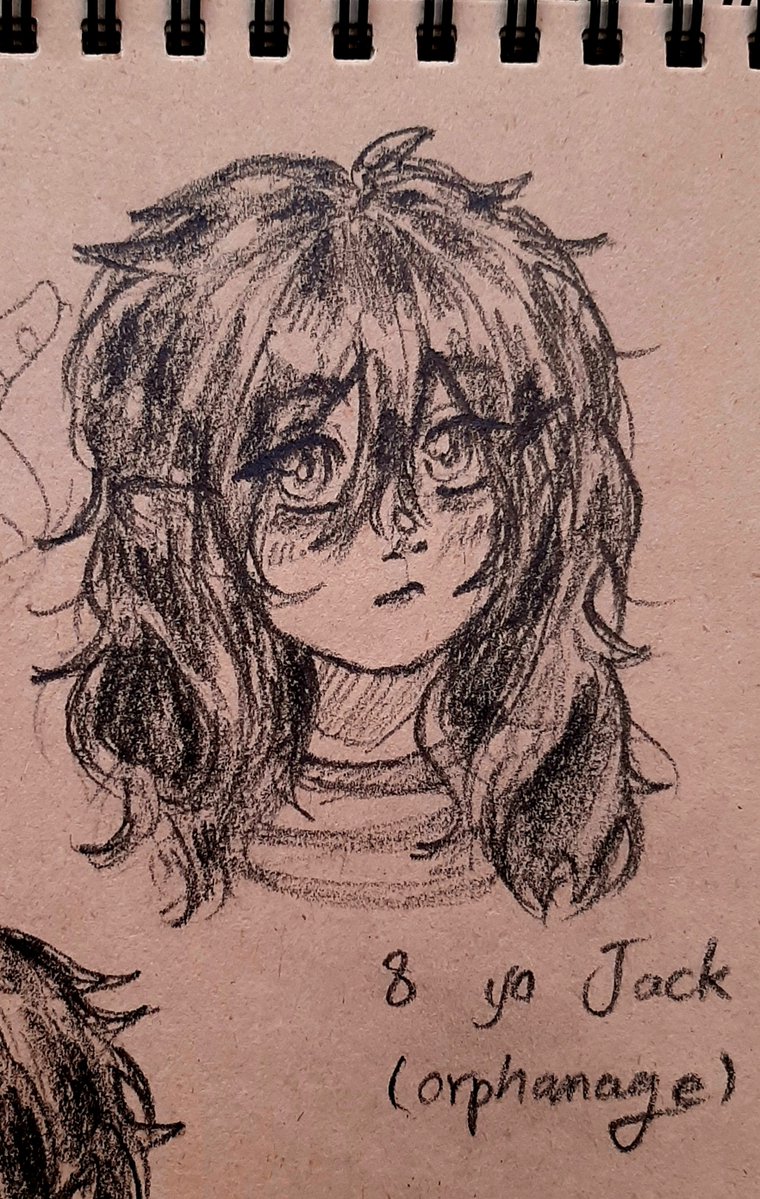 SuteraDraws's tweet photo. got some sketches of Jack!
the 1st one is from his childhood, when he was still in orphanage,
2nd one is when he is 15 living w Gloria and he's talking w Cass ab his prof
THANK YOU SO MUCH for your kindness towards him!! it means a lot to me!😭💙💫
#Jack #art #traditionalArt #oc https://t.co/chUYhEE7ZO