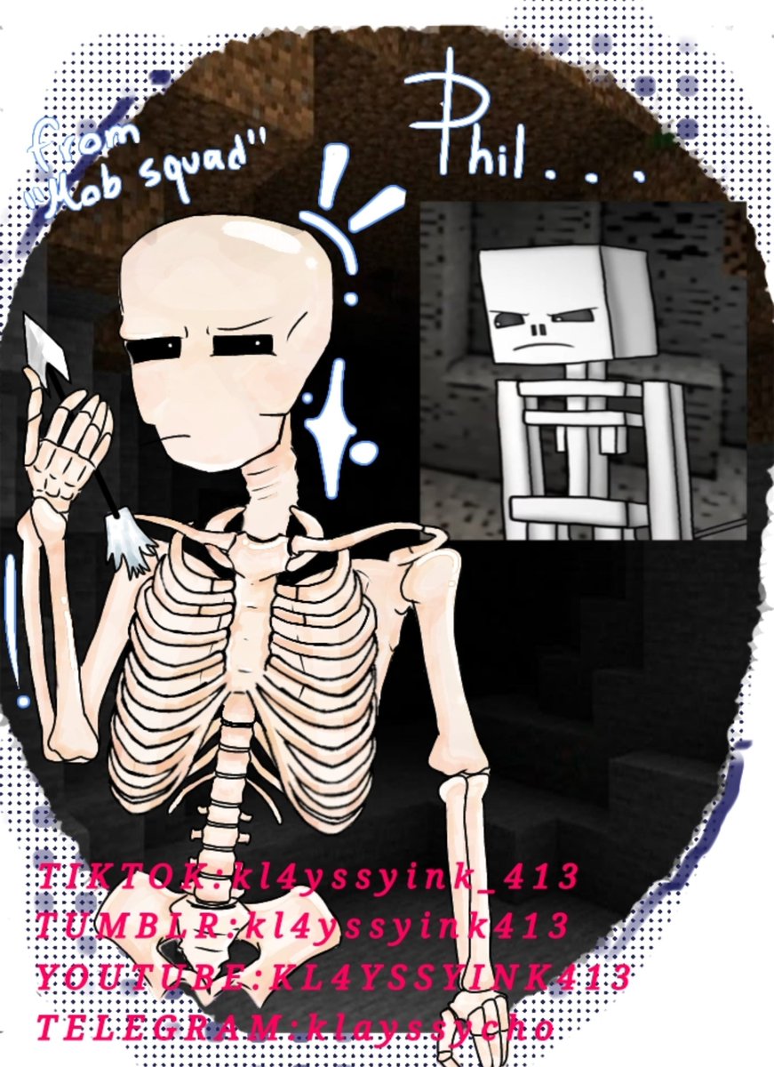 klayssy_27's tweet photo. Phil from Mob squad,I don't know much about anatomy so I did the best I could #Minecraft https://t.co/geY4eMVIy1