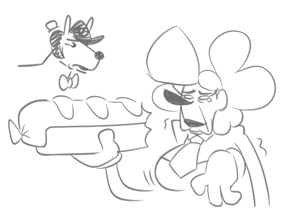 BittlesToon's tweet photo. @Bianca_Lupara loves hotdogs! Also, I'm a horse now.

🎨 @notsweetdandy https://t.co/su7d51utRJ